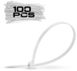 Bormann nylon gyorskötöző 2, 5*100mm fehér 100db (BCR5000) (BCR5000)