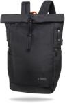 COOLPACK Раница за лаптоп Coolpack r-bag Roll, до 15.6" (39.62 cm), полиестер, отделение за таблет, USB порт, черна (Z151)