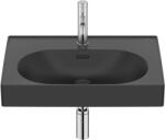 Roca Meridian lavoar 60x46 cm dreptunghiular clasică-mobilier negru mat A327742080 (A327742080)