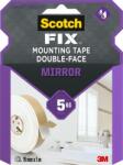 3M Bandă adezivă pentru oglinzi, dublă față, 19 mm x 5 m, 3M SCOTCH "Mirror" 7100263202 (7100263202)
