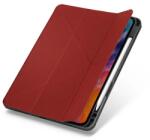 Uniq Transforma Rigor tok iPad Air 10, 9 (2020) készülékhez, antimikrobiális, korallpiros