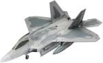 Revell Мodel de asamblat Revell Militar : Luptători - Lockheed Martin F-22A Raptor (cu accesorii incluse ) (R63858)