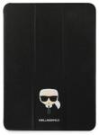 KARL LAGERFELD KLFC11OKHK iPad 11" Pro 2021 készülékhez tok Saffiano Karl Head fekete