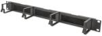 ASSMANN DN-97663 19" 1U gyűrűs fésűs fekete kábelrendező (DN-97663) - pcx