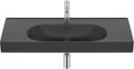 Roca Meridian lavoar 100x46 cm dreptunghiular clasică-mobilier negru mat A327746080 (A327746080)