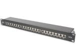 ASSMANN 24-port Patch Panel 1U Black DN-91624S-EA-B (DN-91624S-EA-B)