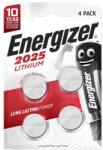 Energizer gombelem CR2025, lítium, 4db/csomag E300849107 (E300849107)