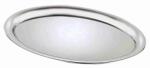  Tavă ovală din oțel inoxidabil inox mat 19 x 14 cm (1605SIK032) Tava