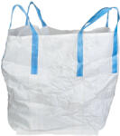 Strend Pro Garden Big-Bag zsák, Strend Pro Garden TOF4, fehér, 972 l, 90 x 90 x 120 cm, fehér, polipropilén, 4 fül, lapos alj, teherbírás: 1000 kg (TC217920)