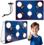 Neo-Sport Célzóponyva futballkapura, Neo-Sport, 215 x 150 cm, sötétkék, vízálló, ütésálló, rögzítőkkel, könnyű felszerelés (TE1475)