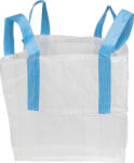 Strend Pro Garden Big-Bag zsák, Strend Pro Garden TOF4, fehér, 363 l, 70 x 70 x 70 cm, polipropilén, 4 fül, lapos alj, teherbírás: 800 kg (TC217902)