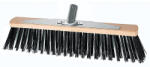 Strend Pro Útseprű, Strend Pro Geco U400.3 Duo, 40 cm, nyél nélkül, kültéri burkolathoz, járdához, térkőhöz, csarnokokhoz (TC253253)