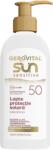 FARMEC Lapte protectie solara SPF50 Sensitive Sun, 200 ml, Gerovital