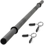 MAXXIVA® Súlyzórúd rugós zárral fekete 140 cm (ZFF38307)
