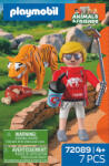 Playmobil Tigru și Vizitator Figurina