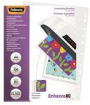 Fellowes Folie de laminare, 80 microni, A4, lucioasă, pentru legat, 100 buc, FELLOWES, 100 buc
