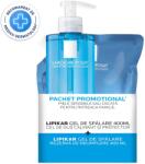 La Roche-Posay csomag: Lipikar nyugtató és védő tusfürdő gél, 400 ml + utántöltő, 400 ml