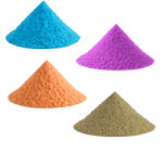 AGA Set Aga4Kids de Nisipuri Magice 4 kg Violet, Portocaliu, Natural și Albastru (MR1576)