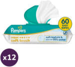 Pampers Aqua Soft Touch nedves törlőkendő 12x60 db