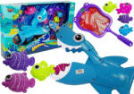 LEAN Toys Fürdőkádas cápa halász készlet (5381)