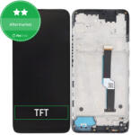 Motorola One Fusion Plus - Ecran LCD + Sticlă Tactilă + Ramă (Black) TFT, Black