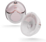 KinderKraft Anyatej szívó Single Hands-free Mamaflow Pink