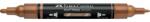 Faber-Castell Akril marker Faber-Castell Multimark 252 kétvégű 1-1, 2/2-3mm réz (FC185952)