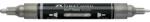 Faber-Castell Akril marker Faber-Castell Multimark 251 kétvégű 1-1, 2/2-3mm ezüst (185951)