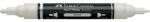 Faber-Castell Akril marker Faber-Castell Multimark 101 kétvégű 1-1, 2/2-3mm fehér (FC185901)