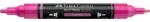 Faber-Castell Akril marker Faber-Castell Multimark 125 kétvégű 1-1, 2/2-3mm fukszia (185925)