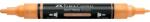 Faber-Castell Akril marker Faber-Castell Multimark 416 kétvégű 1-1, 2/2-3mm barack (185926)