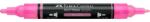 Faber-Castell Akril marker Faber-Castell Multimark 329 kétvégű 1-1, 2/2-3mm pink (185929)