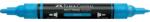 Faber-Castell Akril marker Faber-Castell Multimark 448 kétvégű 1-1, 2/2-3mm azúrkék (185949)