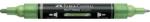 Faber-Castell Akril marker Faber-Castell Multimark 298 kétvégű 1-1, 2/2-3mm metál zsályazöld (FC185994)