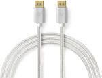 Nedis CCTB37014AL20 DisplayPort 1.4 kábel, displayport dugó - display port dugó, aranyozott csatlakozók, 8K@60Hz, 2m (CCTB37014AL20)