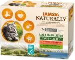 Iams Cat Senior Naturally pocket Land&Sea gravy 12x85g