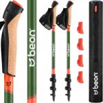 Beon Nordic Walking Botok Összecsukható Botok Állítható Járás Teleszkópos Beon (Kije nordic walking składane NX4 Green)