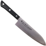 Satake Noushu Santoku Japán rozsdamentes Damaszk konyhakés 60 HRC, 18 cm, laminált markolat (806-947)