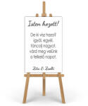 gigastore Isten hozott esküvői üdvözlő tábla 5 mm PVC-ből