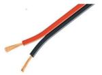 Cabletech Cca hangszórókábel 2 x 0, 20mm2 fekete piros 1m 100cm (2x0,20mm2-czarno/czerwony-Carhifi24)