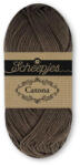 Scheepjes Catona 111 Cocoa Bean - mély barna pamut fonal