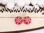 Atellier Wearable Art Cercei argint Snowflakes