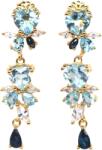 Frumoasa Venetiana Cercei argint topaz (C3415)