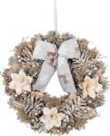MagicHome Coronita decorativa de Craciun naturala cu funda, 30 cm (8091865)