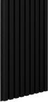 LDA Premium Panou acustic decorativ riflaj MDF Premium negru 260x40 cm (LDA-Riflaj-CzarnaMat)