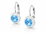 APHRODITÉ kapcsos fülbevaló (aquamarine 8 mm-es) (2023062726)