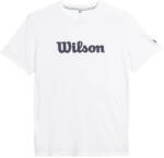 Wilson Tricou barbati Wilson Team Graphic - alb (WM00290511WTAM)