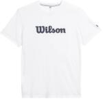 Wilson Tricou barbati Wilson Team Graphic - alb (WM00290511WTAL)