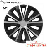 Versaco Тасове за джанти 14'' Versaco Rapid Silver / Black (56020) - steficenter