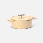 FABINI Lábas Mattia 3.0 Standard, ø 20 cm (2 l) - Zománcozott öntöttvas lábas fedővel, fényes krémszín (113610332029127)